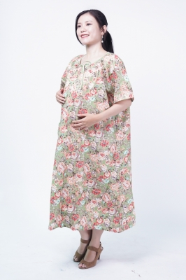 Rossy Daster Tidur Ibu Hamil Menyusui Motif Bunga Cantik - DS 508 Kode B